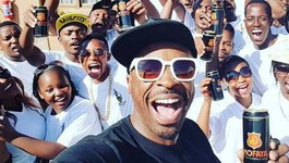 You have got to love DJ Sbu's hustle