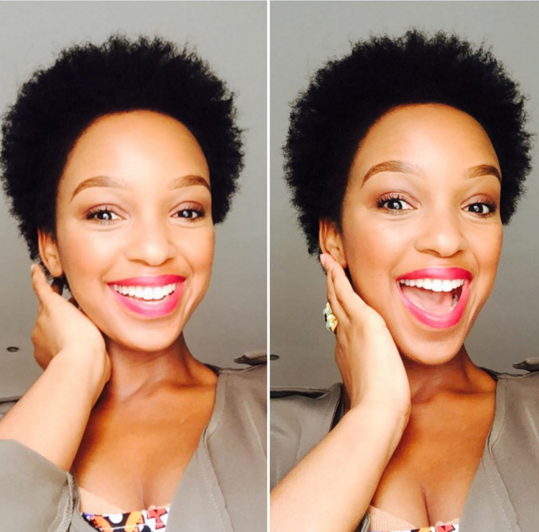 Mzansi Stars Who Proudly Rock Their Natural Hair Zalebs